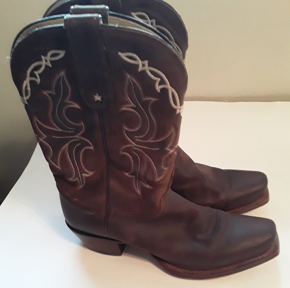 Tony Lama Women's 8.5D Cowboy Boots VF6007